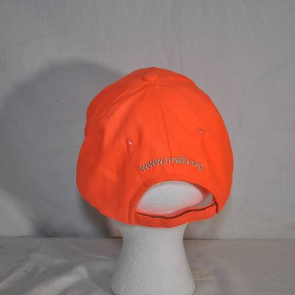 NRA ILA Hunter Orange Baseball Cap/Hat - Picture 3 of 7